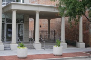 Planter Bollards in Glass Fiber Reinforced Concrete