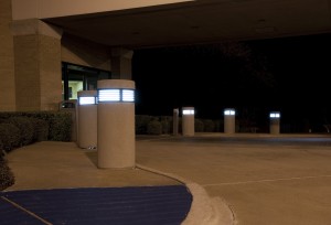 GFRC Illuminated Bollards