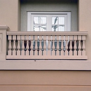 Balustrade in Glass Fiber Reinforced Concrete