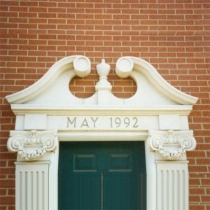 Glass Fiber Reinforced Concrete Entryway