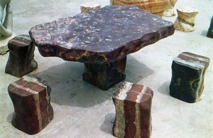 Glass Fiber Reinforced Concrete Table